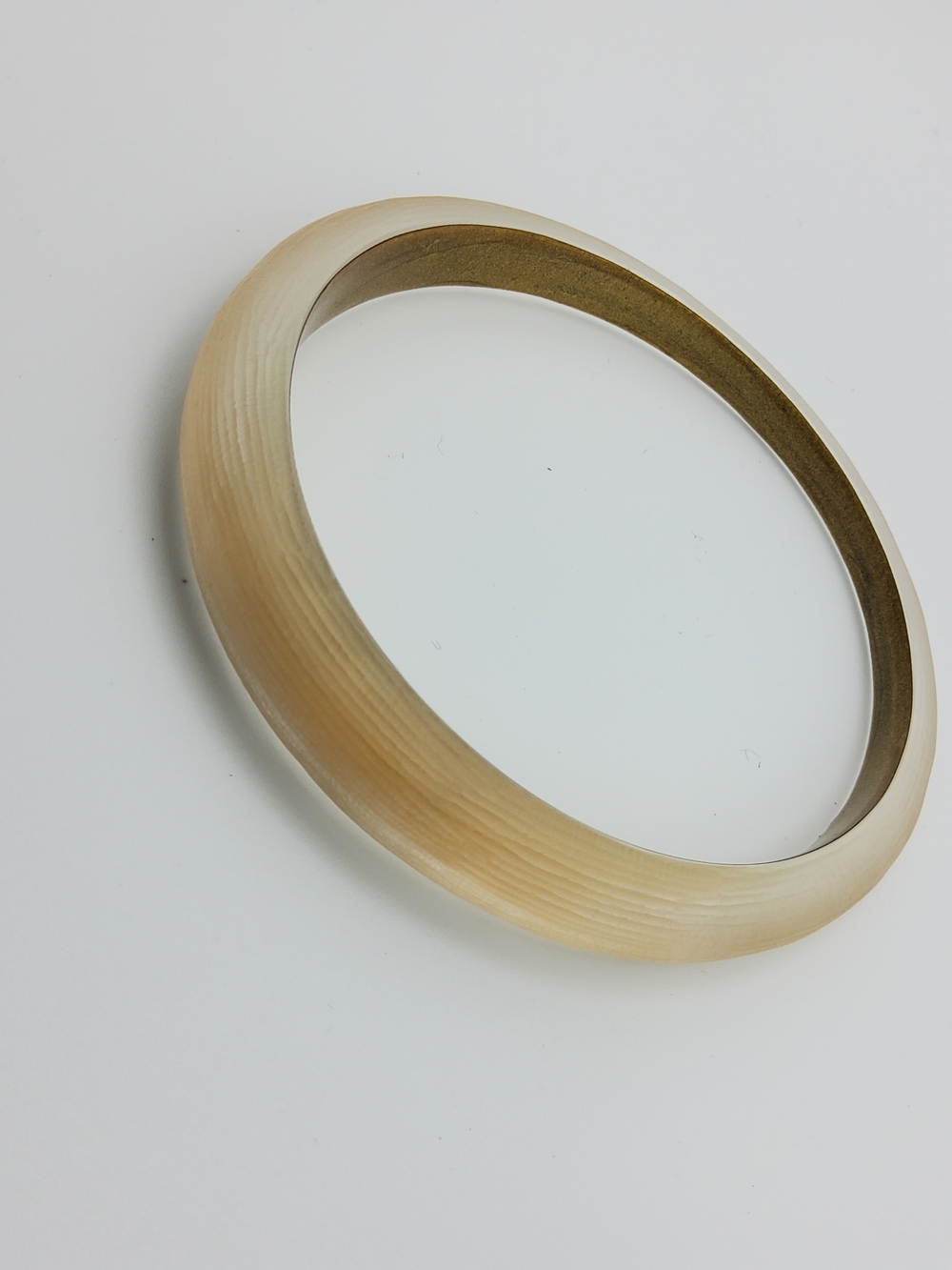 Alexis Bittar Gold Tone  Lucite Bangle Bracelet